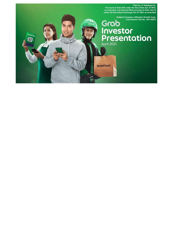 Grab Investor Presentation image