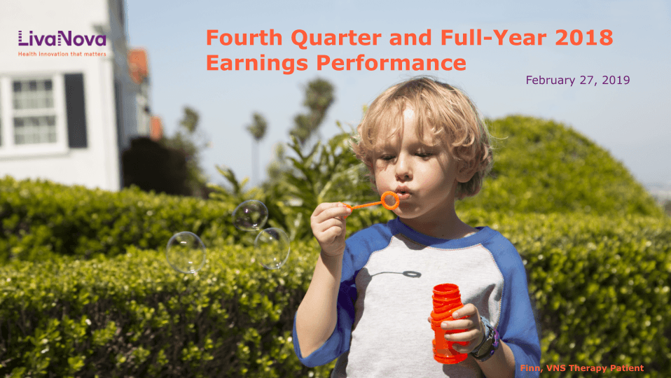 Fourth Quarter and Full-Year 2018 Earnings Performancec image