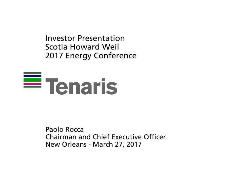 Investor Presentation Scotia Howard Weil 2017 Energy Conference image