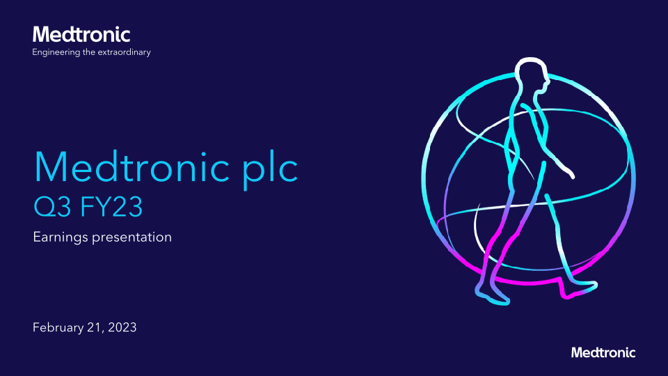 Medtronic plc Q3 FY23 image