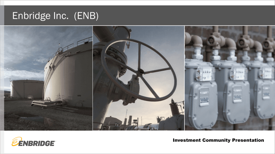 Enbridge Investment Community Presentation image