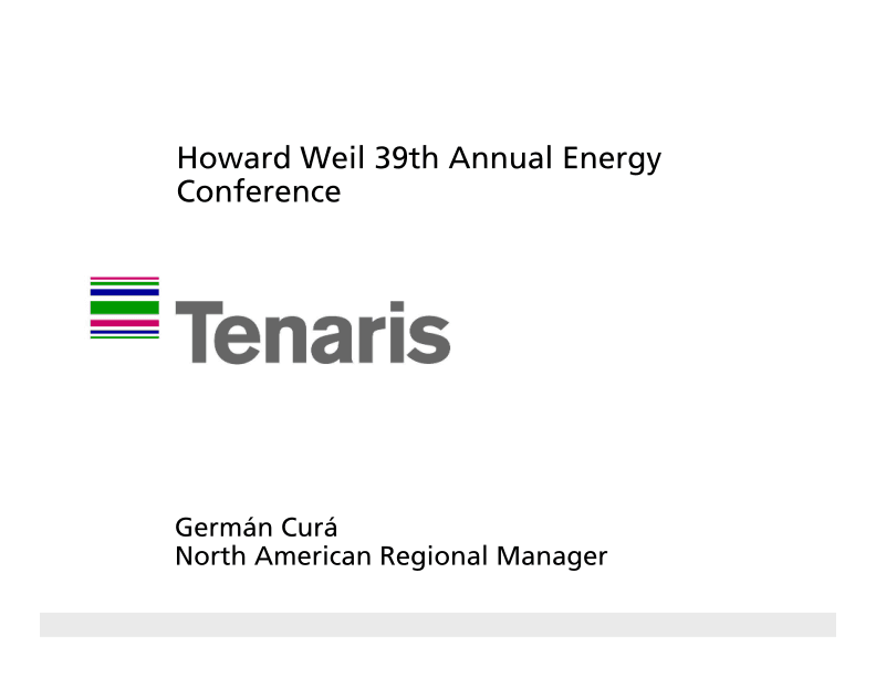 Howard Weil 39th Annual Energy Conference image