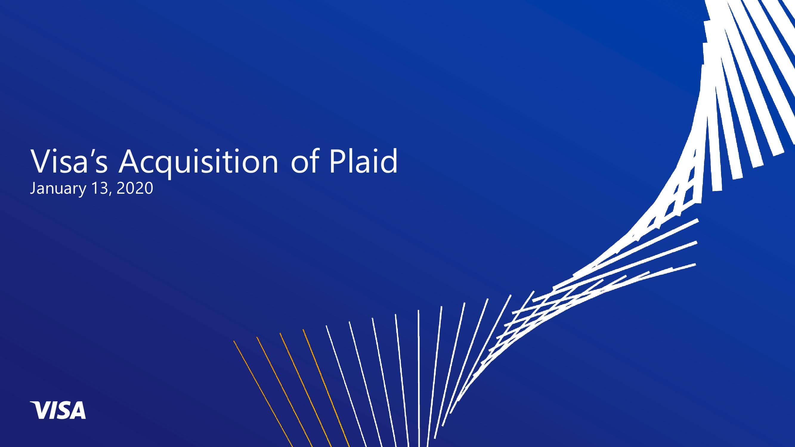 Visa’s Acquisition of Plaid image